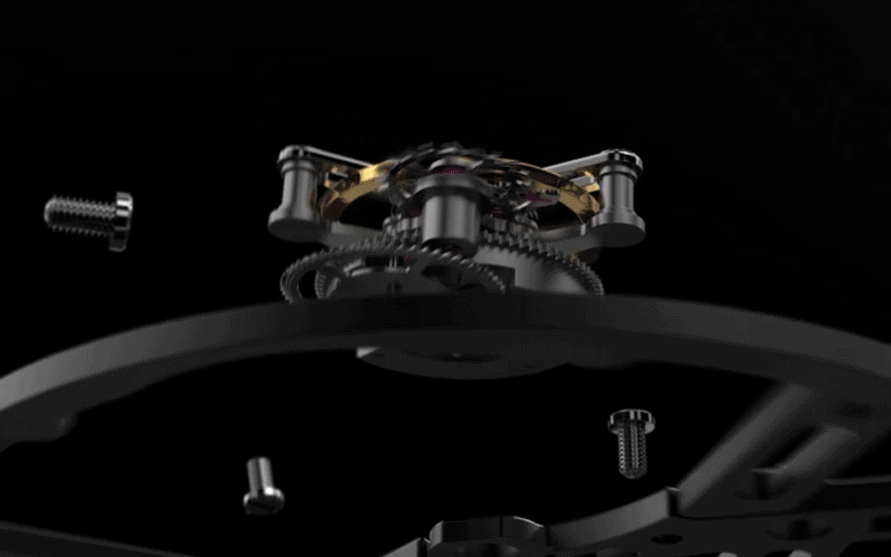 陀飞轮模型图纸_陀飞轮结构图_陀飞轮图纸