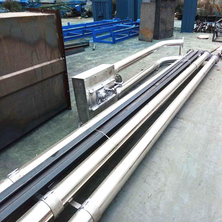 方管链输送机厂家 圣兴fu链板输送机