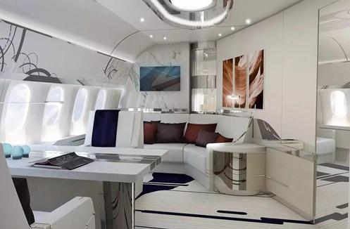湾流450型公务机价格_湾流G550公务机价格_飞机内部设计改装