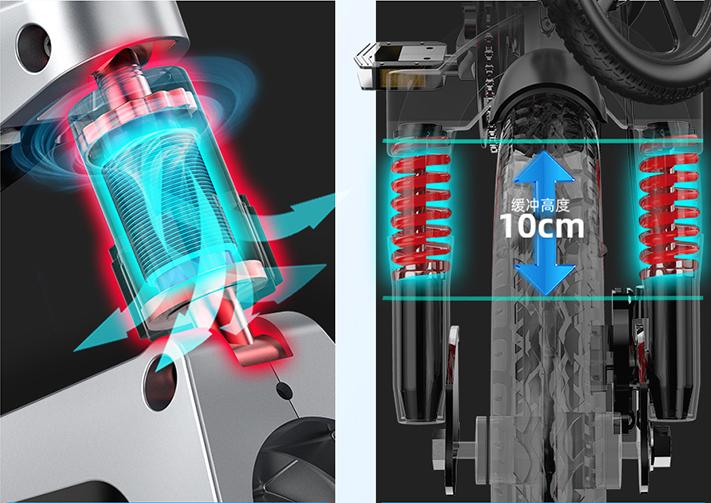 新国标电动车续航提升_折叠式电动自行车长途骑行_48v20ah锂电池价格