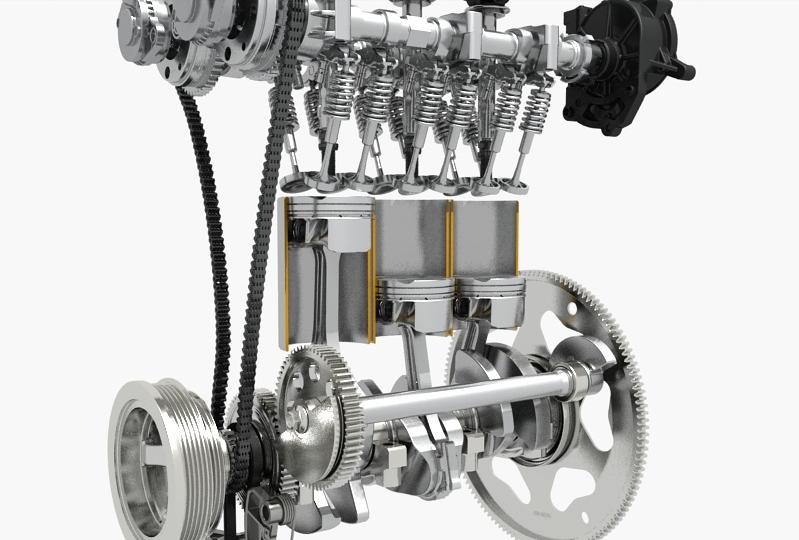 三缸发动机振动原因_一阶二阶振动平衡技术_发动机冲程飞轮的作用