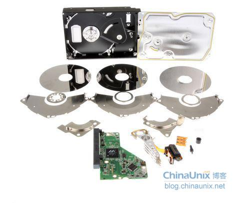 硬盘里面的样子_硬盘上的一块区域_硬盘中有多张盘片