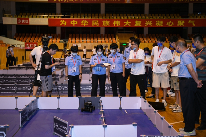 比赛现场。段玉摄